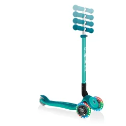 Globber - Primo Foldable with LIGHTS Scooter - Emerald Green