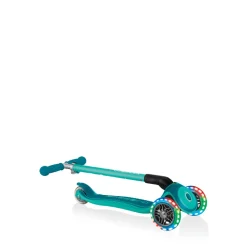 Globber - Primo Foldable with LIGHTS Scooter - Emerald Green