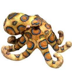 Huggable - Octopus Blue Ringed 22cm