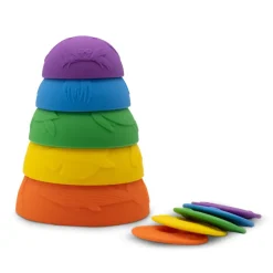 Jellystone - Ocean Stacking Cups - Rainbow