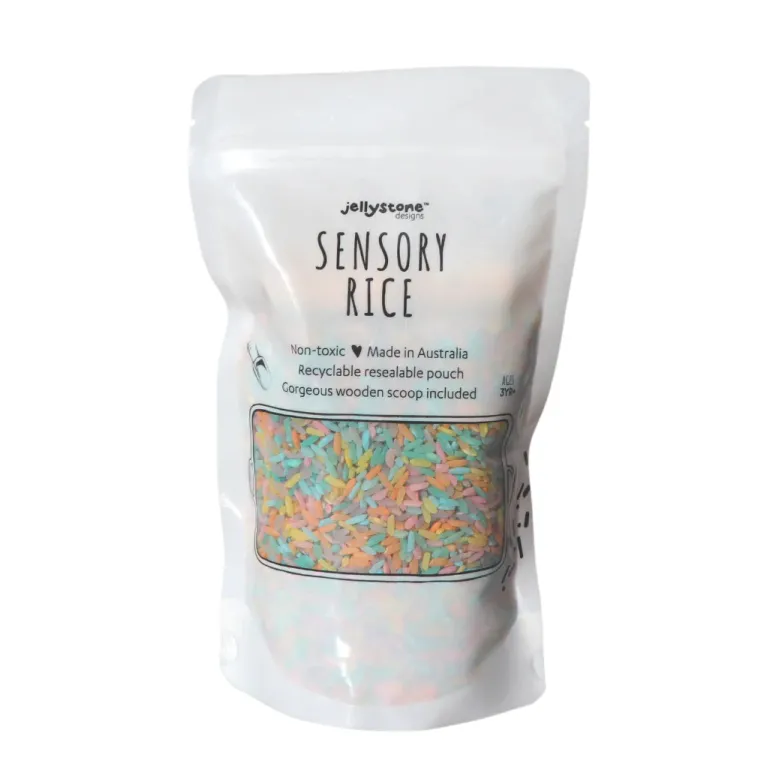 Jellystone - Sensory Rice - Pastel