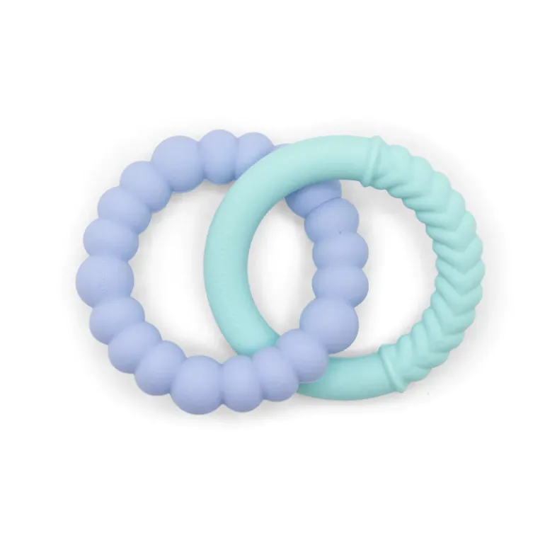 Jellystone - Sunshine Teether - Soft Mint & Soft Blue