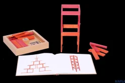 KAPLA - Red & Orange - 40 Planks