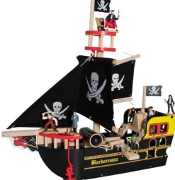Le Toy Van - Barbarossa Wooden Pirate Ship