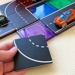 Learn & Grow - Magnetic Tile Toppers - Road (40 Piece)