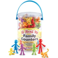 Learning Resources - All About Me Family Counters