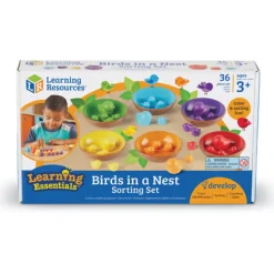 Learning Resources - Birds In A Nest Sorting Set