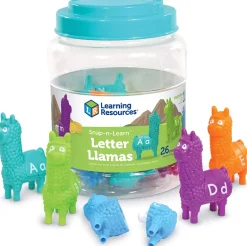 Learning Resources - Snap-N-Learn - Letter Llamas