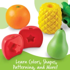 Learning Resources - Snap-N-Learn Fruit Shapers
