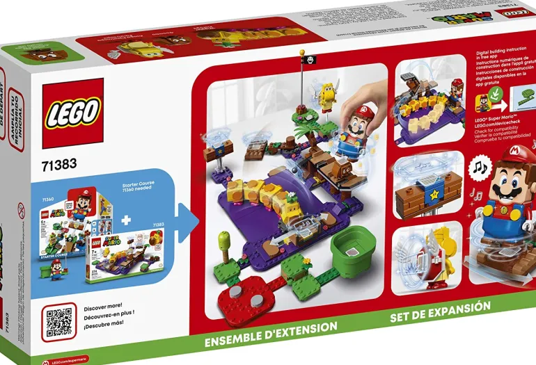 LEGO - Super Mario Wigglers Poison Swamp Expansion Set (71383)