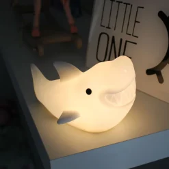 Lil Dreamers - LED Silicone Touch Sensitive Night Light - Shark