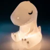 Lil Dreamers - LED Silicone Touch Sensitive Night Light - T Rex