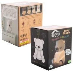 Lil Dreamers - LED Silicone Touch Sensitive Night Light - Bear