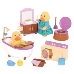 Lil Woodzeez - Playset Bathroom and Laundry