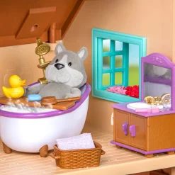 Lil Woodzeez - Playset Bathroom and Laundry