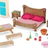 Lil Woodzeez - Playset Master Bedroom and Dining Set