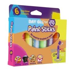 Little Brian - Paint Sticks (6) - Day Glow
