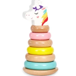 Little Tikes - Wooden Critters Shape Stacker - Unicorn