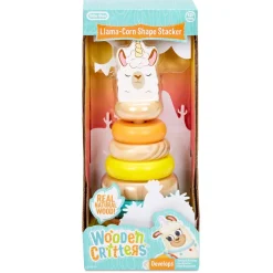 Little Tikes - Wooden Critters Shape Stacker - Llama
