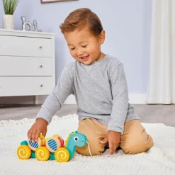 Little Tikes - Wooden Critters Pull Along - Dino