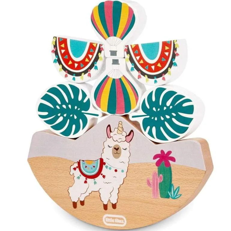 Little Tikes - Wooden Critters Balancing Toy - Llama