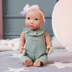 LullaBaby – Baby Doll - Green Jumper