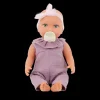 LullaBaby – Baby Doll - Lilac Jumper