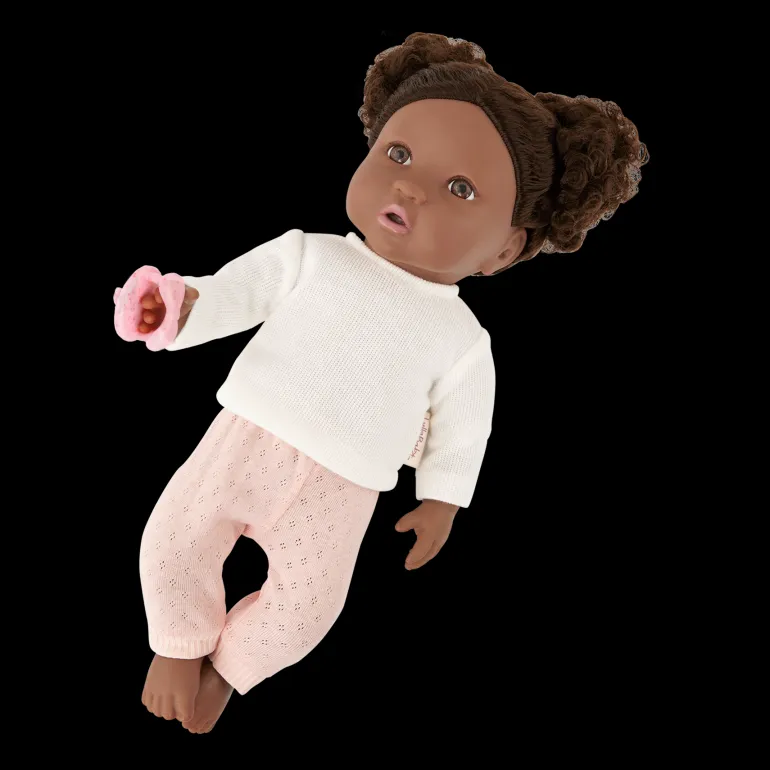 LullaBaby – Baby Doll with Curly Brown Hair