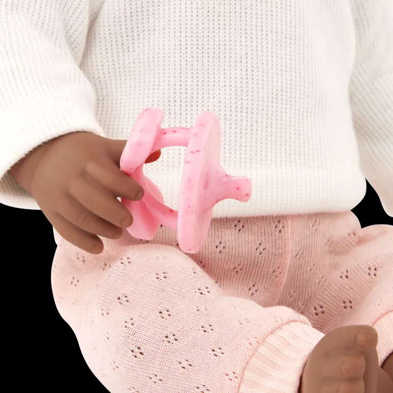 LullaBaby – Baby Doll with Curly Brown Hair