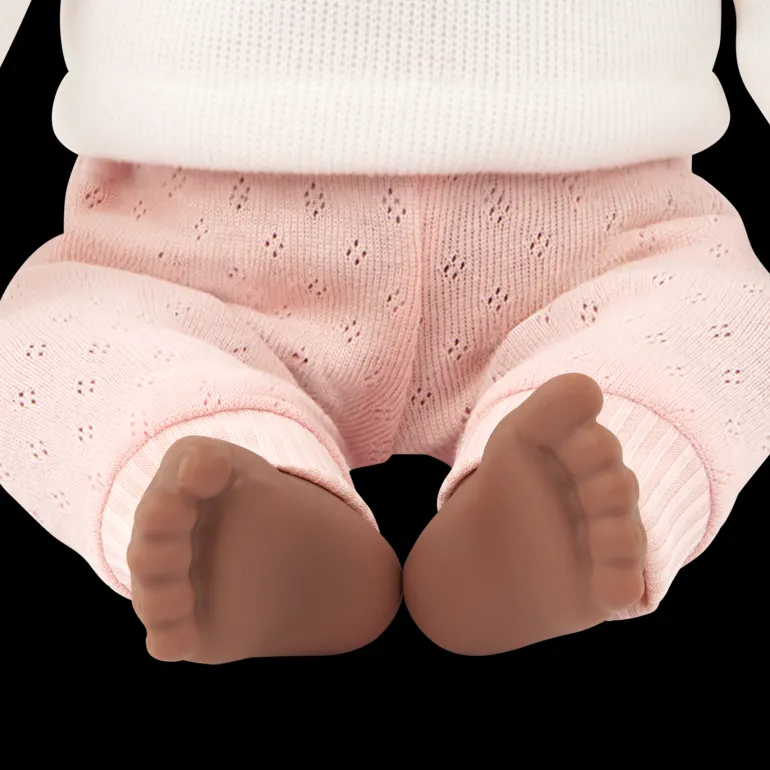 LullaBaby – Baby Doll with Curly Brown Hair