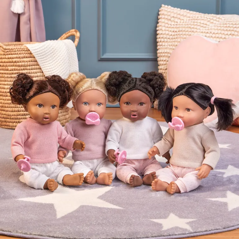 LullaBaby – Baby Doll with Curly Brown Hair