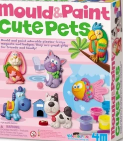 4M - Mould & Paint Cute Pets