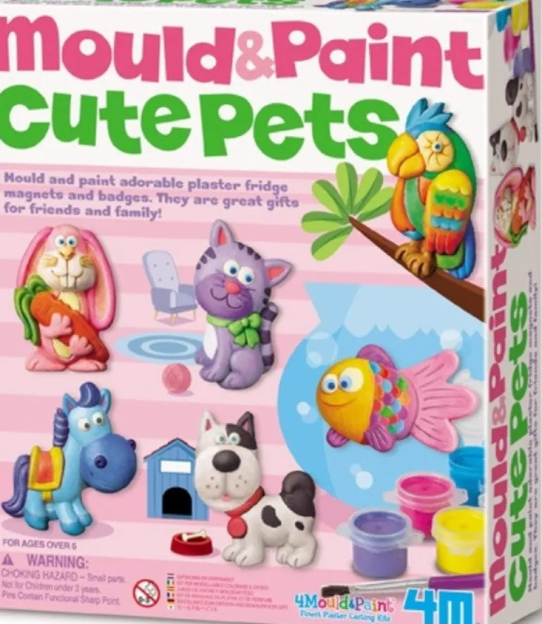 4M - Mould & Paint Cute Pets