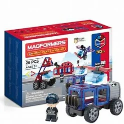 Magformers - Police & Rescue Set 26Pcs