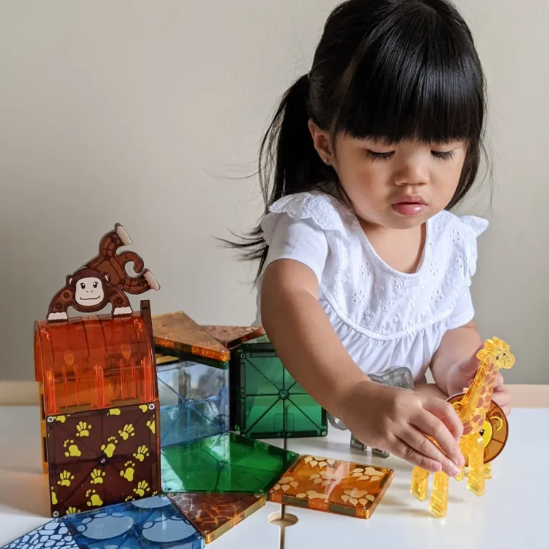 Magna Tiles - Safari Animals Set - 25 piece