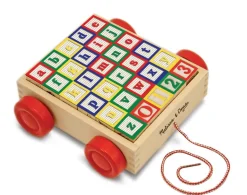 Melissa & Doug - Classic ABC Block Cart