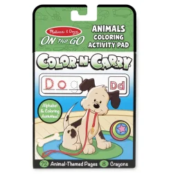 Melissa & Doug - Color and Carry - Animals - ON the GO Travel Activity