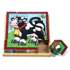 Melissa & Doug - Farm Cube Puzzle