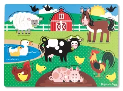 Melissa & Doug - Farm Peg Puzzle