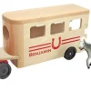 Melissa & Doug - Horse Carrier Wooden Vehicles Play Set