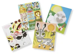 Melissa & Doug - Make - A - Face Crazy Animals Sticker Pad