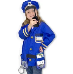 Melissa & Doug - Police Officer Role Play Costume