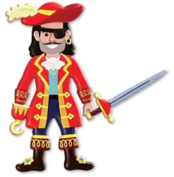 Melissa & Doug - Puffy Stickers Play Set - Pirate