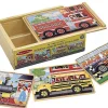 Melissa & Doug - Puzzles in a Box - Vehicles
