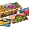 Melissa & Doug - Puzzles in a Box - Dinosaur