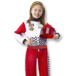 Melissa & Doug - Race Car Driver Role Play Costume