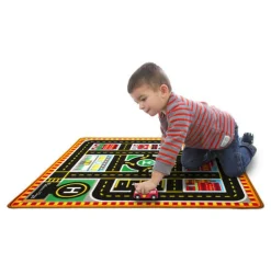 Melissa & Doug - Round the City Rescue Floor Rug