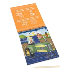 Melissa & Doug - Scratch Art - Vehicle - ON the GO Travel Activity