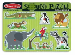 Melissa & Doug - Sound Puzzle - Zoo Animals