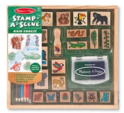 Melissa & Doug - Stamp a Scene Rain Forest